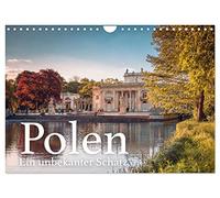Calendrier 2027 · US Version · Pologne - Un trésor inconnu | Découvrez un pays méconnu et sous-estimé · DIN A4 paysage · CALVENDO Calendrier mural
