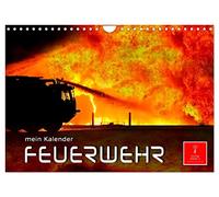 Calendrier 2027 · US Version · Pompiers - mon agenda | Une pratique quotidienne qui comporte de nombreux dangers pour l'intérêt général · DIN A4 paysage · CALVENDO Calendrier mural