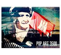 Calendrier 2027 · US Version · POP ART 3500 | Collages d'images, Conception photographique, Graphiste, Techniques mixtes, Pop… · DIN A3 paysage · CALVENDO Calendrier mural
