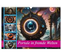 Calendrier 2027 · US Version · Portails vers des mondes étranges | Portes mystiques · Un calendrier qui dévoile des transitions magiques et des… · DIN A3 paysage · CALVENDO Calendrier mural