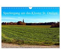 Calendrier 2027 · US Version · Promenade autour du monastère de | Sainte-Ottilien · La beauté des paysages autour du monastère de… · DIN A4 paysage · CALVENDO Calendrier mural