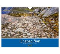 Calendrier 2027 · US Version · Qhapaq Ñan - la route royale des Andes | Sur le chemin sacré à travers les Andes · DIN A4 paysage · CALVENDO Calendrier mural