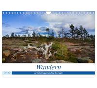 Calendrier 2027 · US Version · Randonnée - En Norvège et en Suède | La Norvège et la Suède sont un véritable paradis pour tous les randonneurs · DIN A4 paysage · CALVENDO Calendrier mural