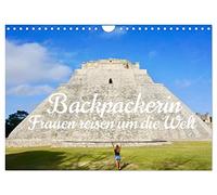 Calendrier 2027 · US Version · Randonnée, Femmes voyageant à travers le | monde · D'innombrables aventures t'attendent, alors fais ton sac à dos et pars… · DIN A4 paysage · CALVENDO Calendrier mural