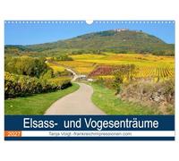 Calendrier 2027 · US Version · Rêves d'Alsace et des Vosges | Avec ses villages pittoresques nichés au cœur des vignobles et des montagnes… · DIN A3 paysage · CALVENDO Calendrier mural