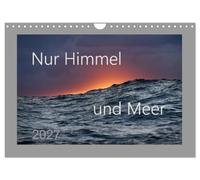 Calendrier 2027 · US Version · Rien que le ciel et la mer | Images illustrant une relation de couple pleine de vie : le jeu entre la mer et… · DIN A4 paysage · CALVENDO Calendrier mural