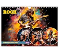 Calendrier 2027 · US Version · ROCK Ressentez cette puissance infinie | Ce n'est pas seulement de la musique, c'est un mode de vie · DIN A4 paysage · CALVENDO Calendrier mural