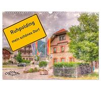 Calendrier 2027 · US Version · Ruhpolding mon beau village | Ruhpolding, un petit village des Alpes, endormi, moderne, romantique et célèbre… · DIN A3 paysage · CALVENDO Calendrier mural