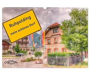 Calendrier 2027 · US Version · Ruhpolding mon beau village | Ruhpolding, un petit village des Alpes, endormi, moderne, romantique et célèbre… · DIN A3 paysage · CALVENDO Calendrier mural