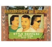 Calendrier 2027 · US Version · Salons de coiffure en Afrique | Découvrez l'univers fascinant des salons de coiffure africains à travers leurs… · DIN A4 paysage · CALVENDO Calendrier mural