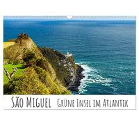 Calendrier 2027 · US Version · São Miguel - L'île verte de l'océan | Atlantique · Les incontournables naturels et culturels de l'île des Açores · DIN A3 paysage · CALVENDO Calendrier mural
