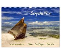 Calendrier 2027 · US Version · Seychelles - Island Paradise Mahé La Digue | Praslin · Ces îles sont des destinations de rêve, non seulement pour les… · DIN A3 paysage · CALVENDO Calendrier mural