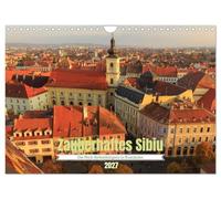 Calendrier 2027 · US Version · Sibiu, une ville enchanteresse | La perle de la Transylvanie, en Roumanie · Découvrez Sibiu · Un aperçu de la… · DIN A4 paysage · CALVENDO Calendrier mural