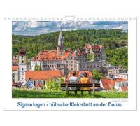 Calendrier 2027 · US Version · Sigmaringen - une jolie petite ville au bord | du Danube · Sigmaringen : une ville chargée d'histoire · DIN A4 paysage · CALVENDO Calendrier mural