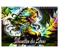 Calendrier 2027 · US Version · Silhouettes de la vie | Une année entière consacrée à la femme en tant qu’élément de la nature · DIN A4 paysage · CALVENDO Calendrier mural