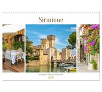 Calendrier 2027 · US Version · Sirmione : le plus bel endroit du lac de | Garde · La ville située sur la péninsule, au sud du lac de Garde · DIN A3 paysage · CALVENDO Calendrier mural