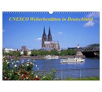 Calendrier 2027 · US Version · Sites classés au patrimoine mondial de | l'UNESCO en Allemagne · Traces de bâtiments d’intérêt culturel et historique et… · DIN A3 paysage · CALVENDO Calendrier mural