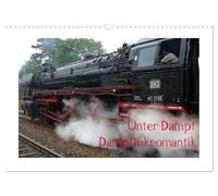 Calendrier 2027 · US Version · Sous la vapeur - Le charme des locomotives à | vapeur · Le feu, l'eau, le charbon… des émotions à plein régime · DIN A3 paysage · CALVENDO Calendrier mural