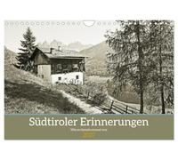 Calendrier 2027 · US Version · Souvenirs du Tyrol du Sud | comme au bon vieux temps · Le traitement numérique de l'image fait revivre le… · DIN A4 paysage · CALVENDO Calendrier mural