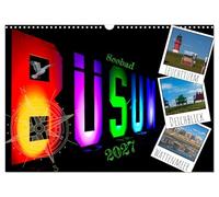 Calendrier 2027 · US Version · Station balnéaire de Büsum | Une année pleine de beauté et de nostalgie du bord de mer · DIN A3 paysage · CALVENDO Calendrier mural