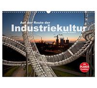 Calendrier 2027 · US Version · Sur les traces de la culture industrielle | La fascination exercée par la Route du patrimoine industriel dans un calendrier… · DIN A3 paysage · CALVENDO Calendrier mural
