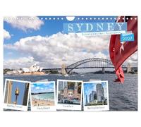 Calendrier 2027 · US Version · Sydney, le cœur battant de l'Australie | Le charme unique d'une ville de plusieurs millions d'habitants au bout du monde · DIN A4 paysage · CALVENDO Calendrier mural