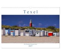 Calendrier 2027 · US Version · Texel - L'île du soleil d'été | Une île de baignade de Frise occidentale au charme maritime · DIN A3 paysage · CALVENDO Calendrier mural