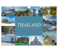 Calendrier 2027 · US Version · Thaïlande - La beauté de l'Asie | La Thaïlande, des paysages pittoresques et des traditions bien vivantes · DIN A4 paysage · CALVENDO Calendrier mural