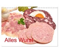 Calendrier 2027 · US Version · Tout ça, c'est de la saucisse | Charcuterie · DIN A4 paysage · CALVENDO Calendrier mural