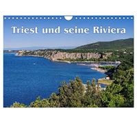 Calendrier 2027 · US Version · Trieste et sa Riviera | La ville de Trieste et les zones côtières environnantes de la mer Adriatique · DIN A4 paysage · CALVENDO Calendrier mural
