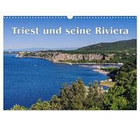 Calendrier 2027 · US Version · Trieste et sa Riviera | La ville de Trieste et les zones côtières environnantes de la mer Adriatique · DIN A3 paysage · CALVENDO Calendrier mural