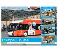 Calendrier 2027 · US Version · Trolleybus d'Esslingen | Un moyen de transport respectueux de l'environnement dans la ville du Neckar · DIN A3 paysage · CALVENDO Calendrier mural