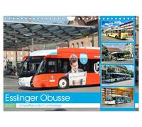 Calendrier 2027 · US Version · Trolleybus d'Esslingen | Un moyen de transport respectueux de l'environnement dans la ville du Neckar · DIN A4 paysage · CALVENDO Calendrier mural