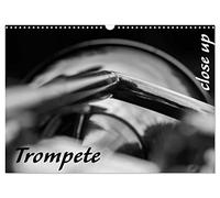 Calendrier 2027 · US Version · Trompette - Gros plan | Gros plans sur une trompette · DIN A3 paysage · CALVENDO Calendrier mural