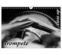 Calendrier 2027 · US Version · Trompette - Gros plan | Gros plans sur une trompette · DIN A4 paysage · CALVENDO Calendrier mural