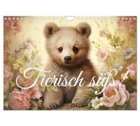 Calendrier 2027 · US Version · Trop mignon | Bébés animaux aux couleurs douces · DIN A4 paysage · CALVENDO Calendrier mural