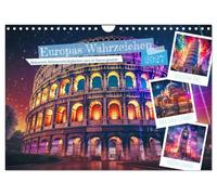 Calendrier 2027 · US Version · Un lieu emblématique de l'Europe | Ce calendrier présente des sites touristiques européens mis en scène de manière… · DIN A4 paysage · CALVENDO Calendrier mural