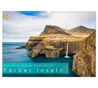 Calendrier 2027 · US Version · Un paysage de rêve dans l'Atlantique Nord | Îles Féroé · Photographies de paysages des Îles Féroé, au Danemark · DIN A3 paysage · CALVENDO Calendrier mural