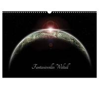 Calendrier 2027 · US Version · Un univers imaginaire | Entre les galaxies, les comètes et les trous noirs, notre Terre a trouvé sa… · DIN A3 paysage · CALVENDO Calendrier mural