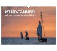 Calendrier 2027 · US Version · Un voilier sur la mer Baltique dans la | lumière du soir · Un voilier sur la mer Baltique, dans la lumière du soir, lors… · DIN A3 paysage · CALVENDO Calendrier mural