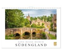 Calendrier 2027 · US Version · Un voyage à travers le sud de l'Angleterre | Une sélection des plus beaux motifs du sud de l'Angleterre · DIN A4 paysage · CALVENDO Calendrier mural