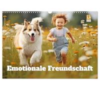 Calendrier 2027 · US Version · Une amitié profonde | Les relations intimes entre les humains et les animaux · DIN A3 paysage · CALVENDO Calendrier mural