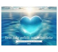 Calendrier 2027 · US Version · Une année placée sous le signe de l'amour de | soi · Ce calendrier vous accompagne mois après mois avec des citations… · DIN A3 paysage · CALVENDO Calendrier mural