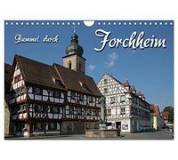 Calendrier 2027 · US Version · Une balade à Forchheim | Un style moderne franconien avec un cœur ancien · DIN A4 paysage · CALVENDO Calendrier mural