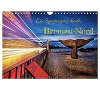 Calendrier 2027 · US Version · Une balade dans le nord de Brême | Des vues nouvelles et familières du quartier le plus septentrional de Brême · DIN A4 paysage · CALVENDO Calendrier mural