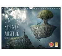 Calendrier 2027 · US Version · Une petite escapade dans l'univers de la | fantaisie · Un autre monde, fabuleux, à mi-chemin entre le réel et le surréel · DIN A4 paysage · CALVENDO Calendrier mural