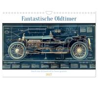 Calendrier 2027 · US Version · Une superbe voiture de collection | Découvrez une alliance unique entre élégance intemporelle et raffinement… · DIN A4 paysage · CALVENDO Calendrier mural