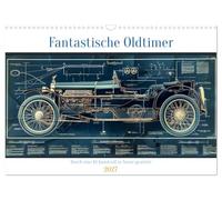 Calendrier 2027 · US Version · Une superbe voiture de collection | Découvrez une alliance unique entre élégance intemporelle et raffinement… · DIN A3 paysage · CALVENDO Calendrier mural