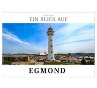 Calendrier 2027 · US Version · Une vue d'Egmond | Egmond : bien plus qu'une simple station balnéaire de la Hollande-Septentrionale · DIN A3 paysage · CALVENDO Calendrier mural