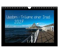 Calendrier 2027 · US Version · Usedom - Rêves d'une île | Vues d'Usedom · DIN A4 paysage · CALVENDO Calendrier mural